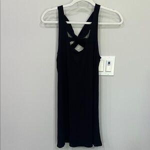 American Eagle Outfitters Black Backless Dress